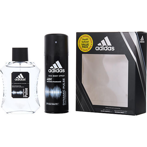 ADIDAS DYNAMIC PULSE by Adidas EDT SPRAY 3.4 OZ & DEODORANT SPRAY 5 OZ