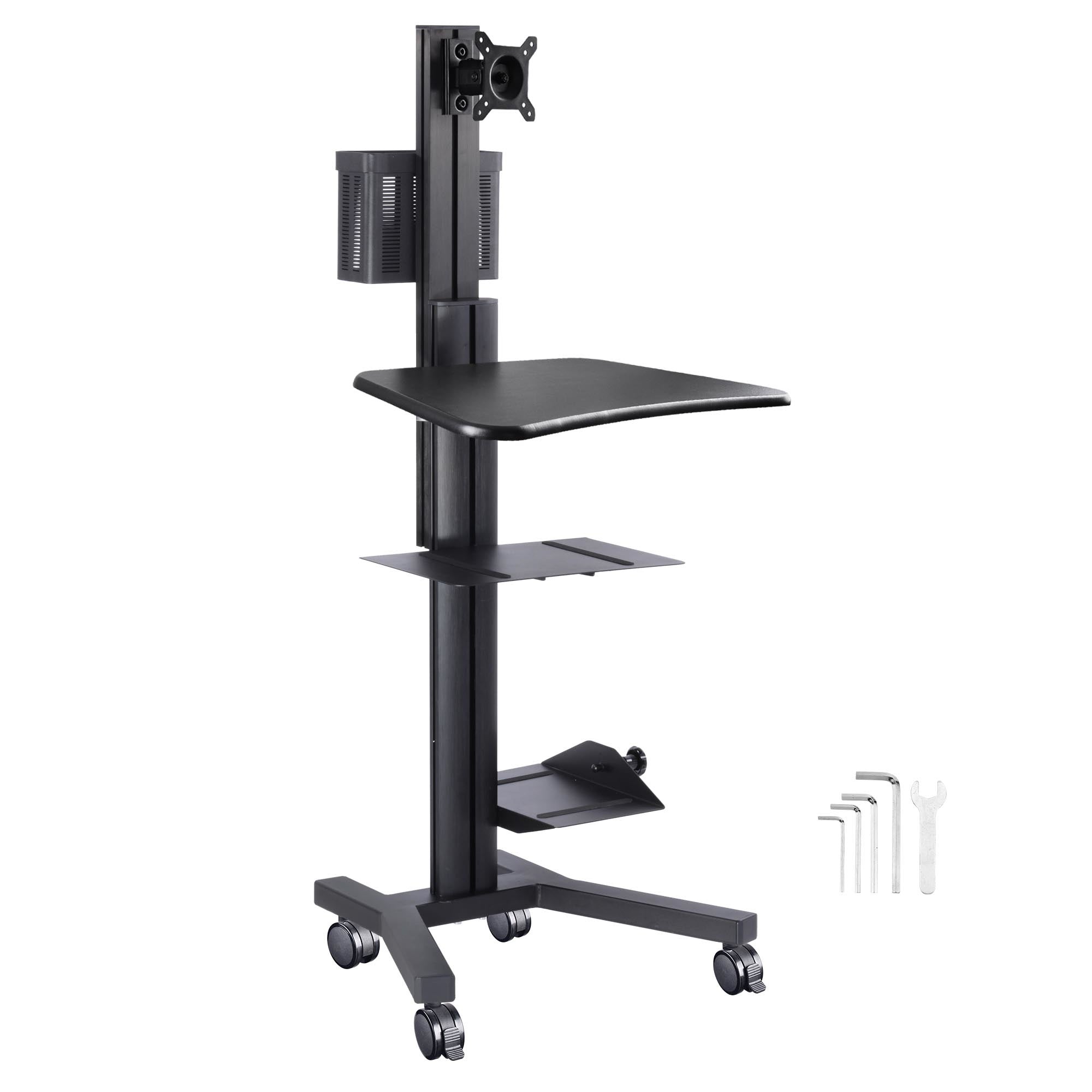 PC mobile cart PCM1601A Black