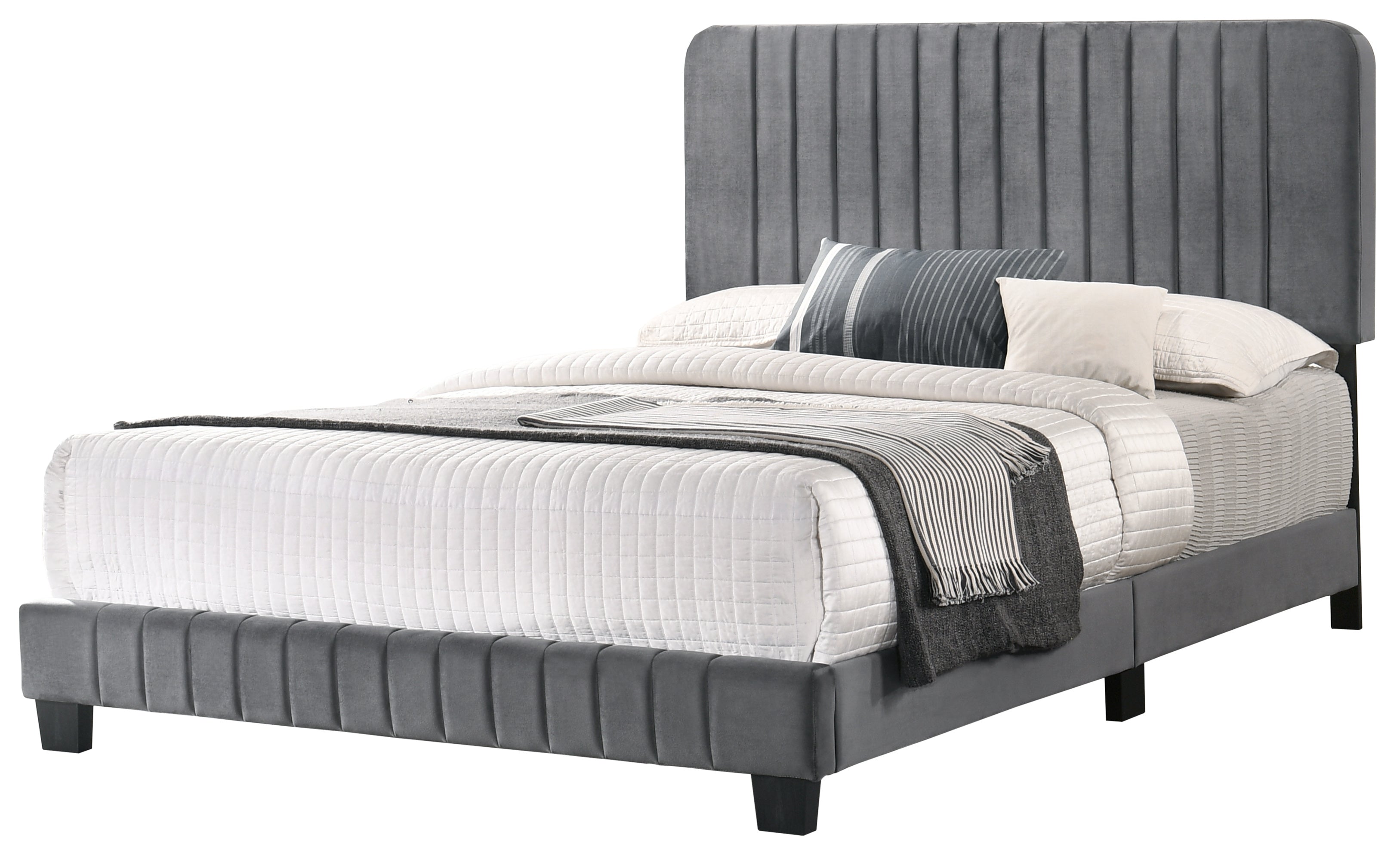 Glory Furniture Lodi G0408-FB-UP FULL BED , GRAY