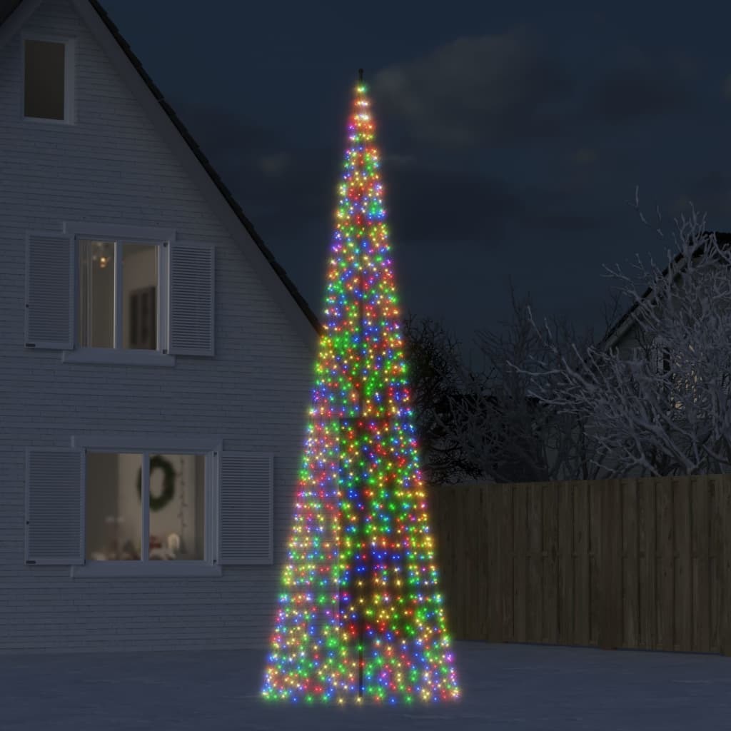 Christmas Tree Light Cone 1554 LEDs Colorful 196.9"