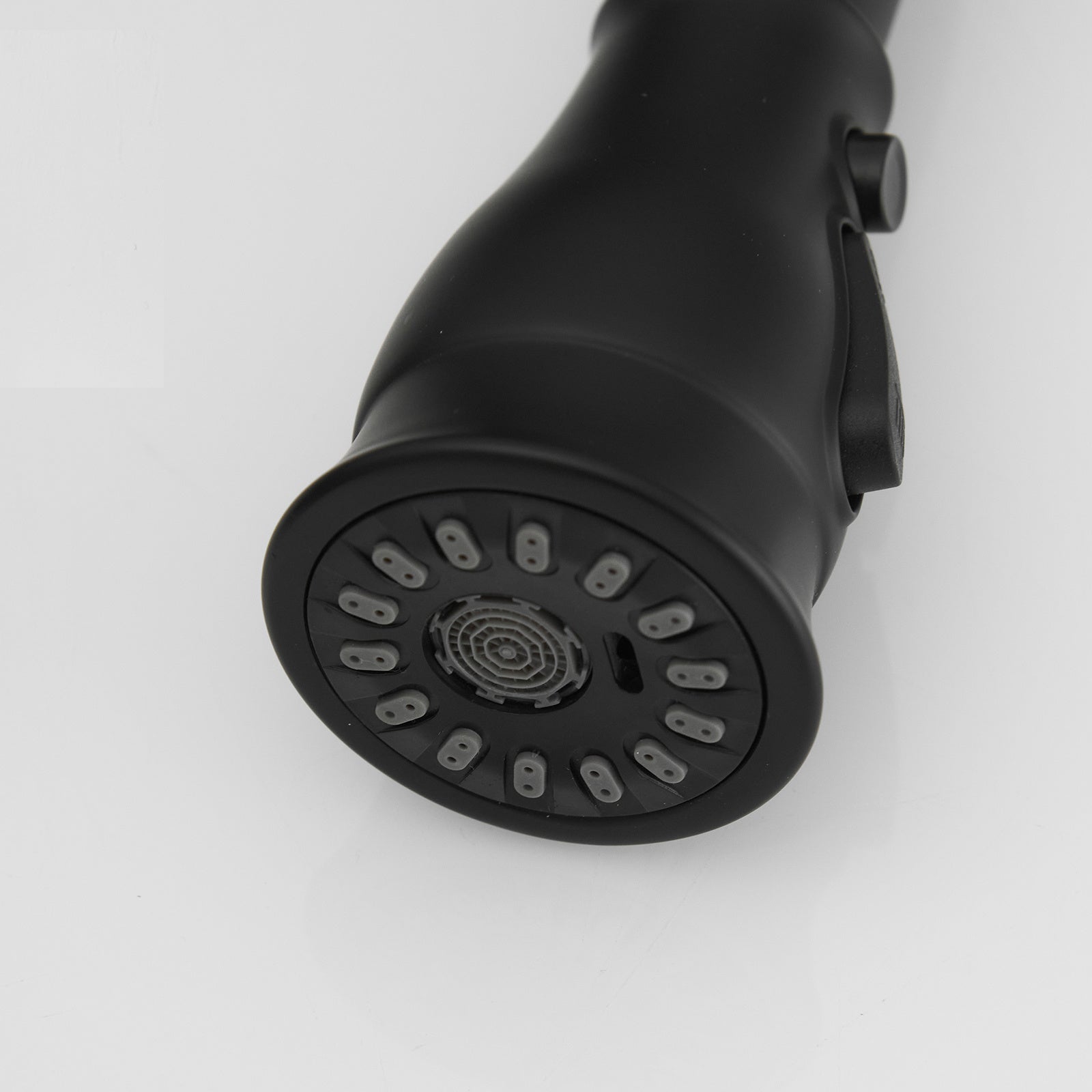 Bridge Kitchen Faucet with Pull-Down Sprayhead in Spot