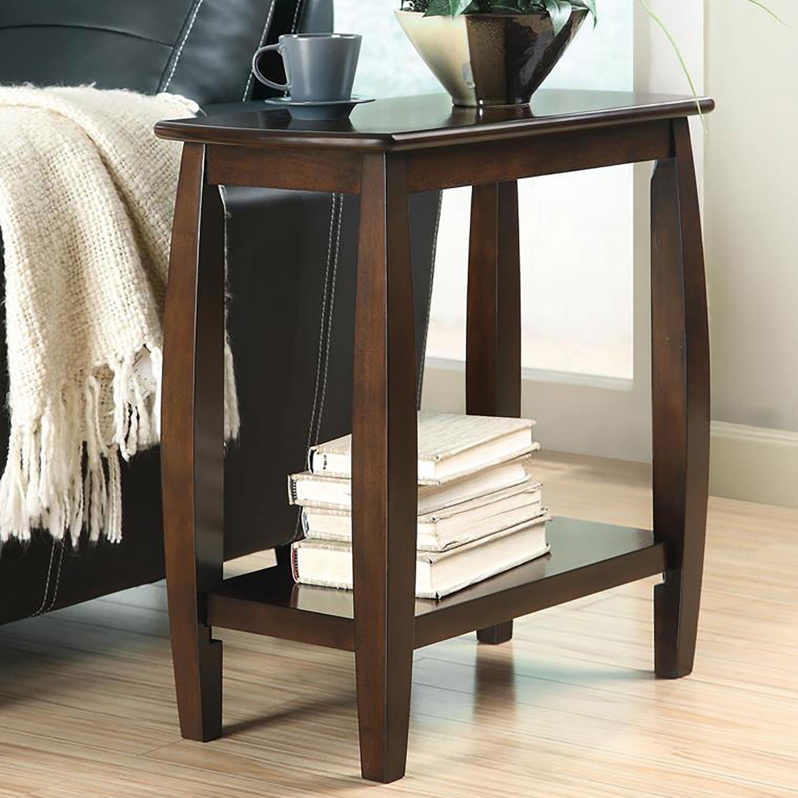 Cappuccino 1-shelf Side Table