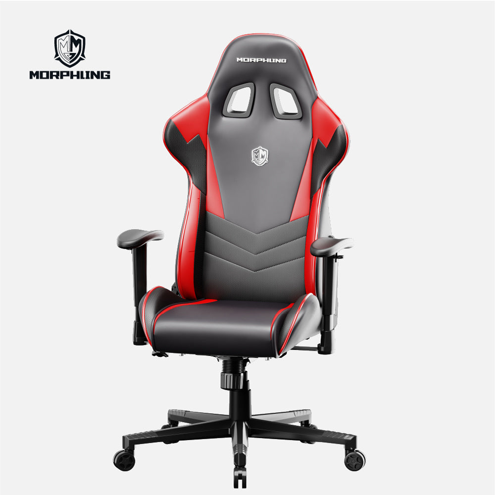 Morphling Gaming Chair Office Chair PC Chair with High Back Ergonomics Lumbar Support, Racing Style PU Leather Multifunction Adjustable Computer Chair with Lumbar Support Task Chair (C-M03)