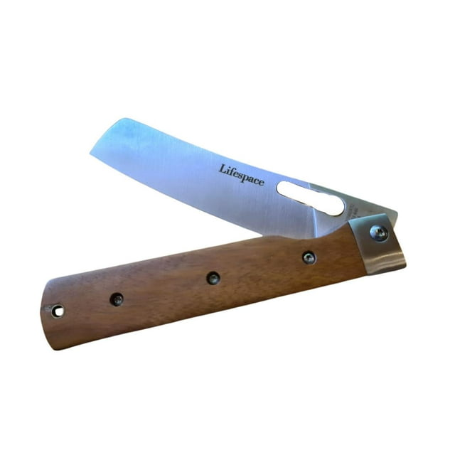 Lifespace 440A Stainless Steel Folding Japanese Chef Knife - Fantastic outdoor knife