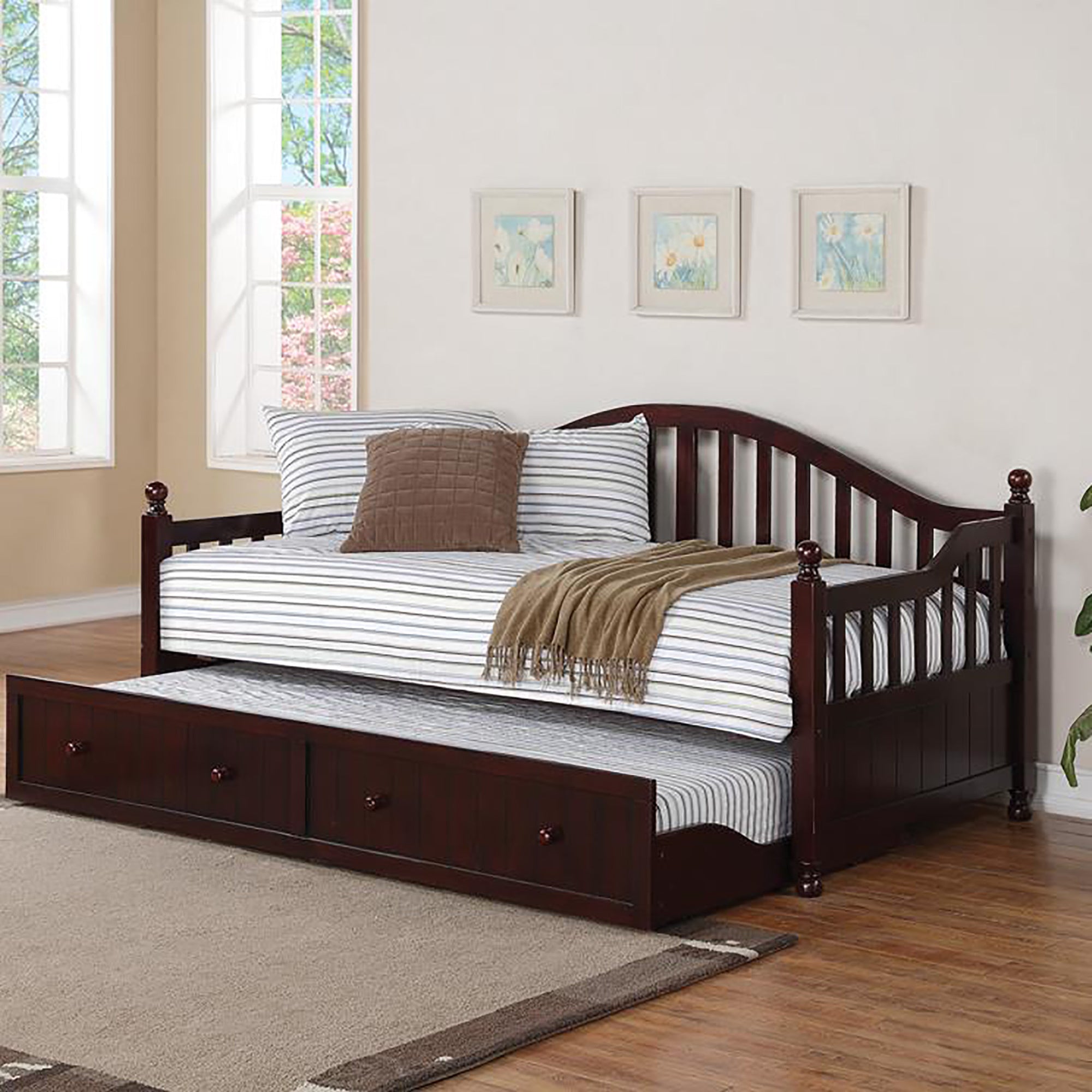 Cappuccino Twin Daybed