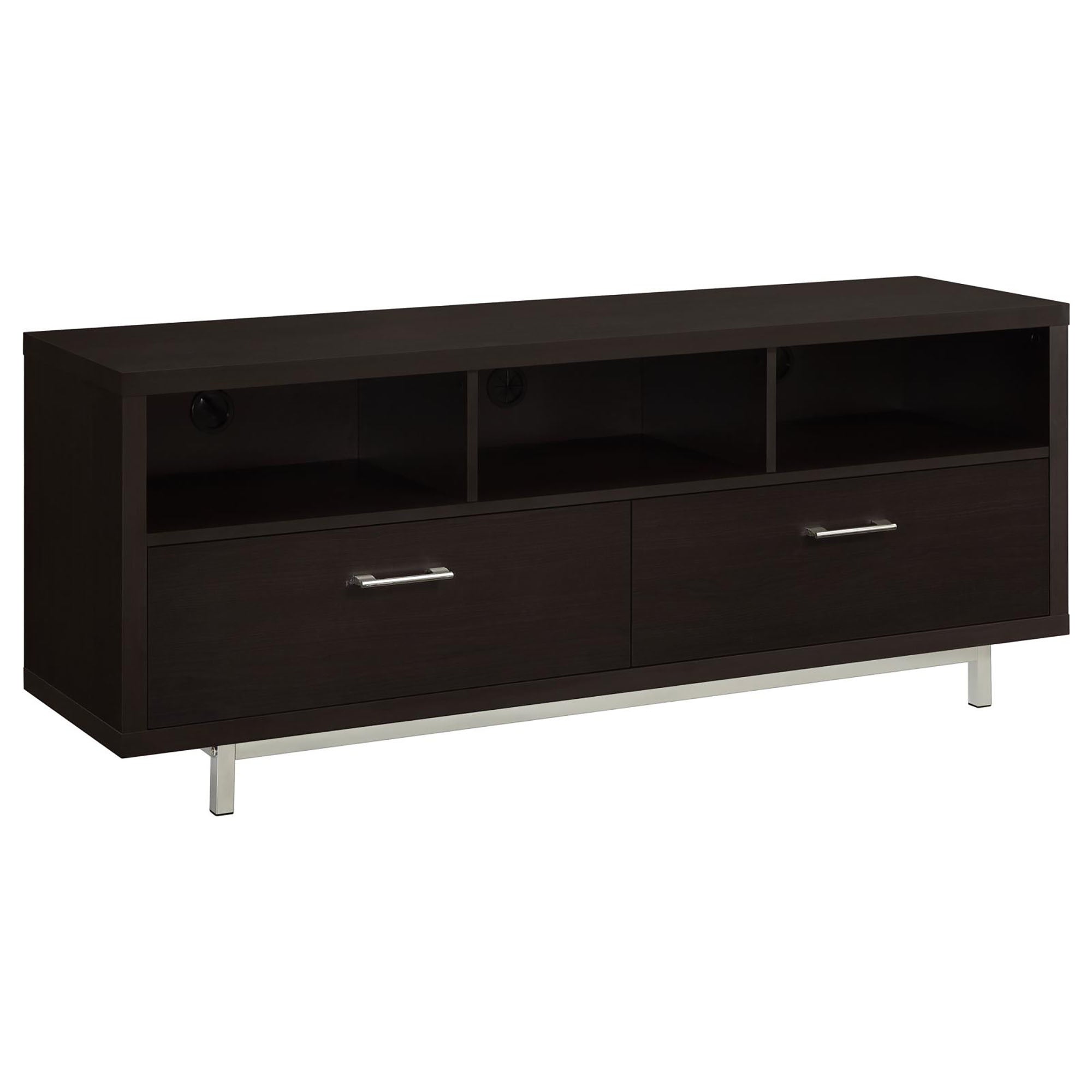 Cappuccino 60-inch Drawer Storage TV Console