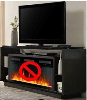 David - SM50 Fireplace Console Only