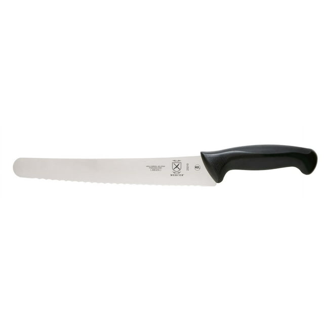 Mercer Millennia 10" Commercial Bread Knife w/ Wavy Edge (Wide)