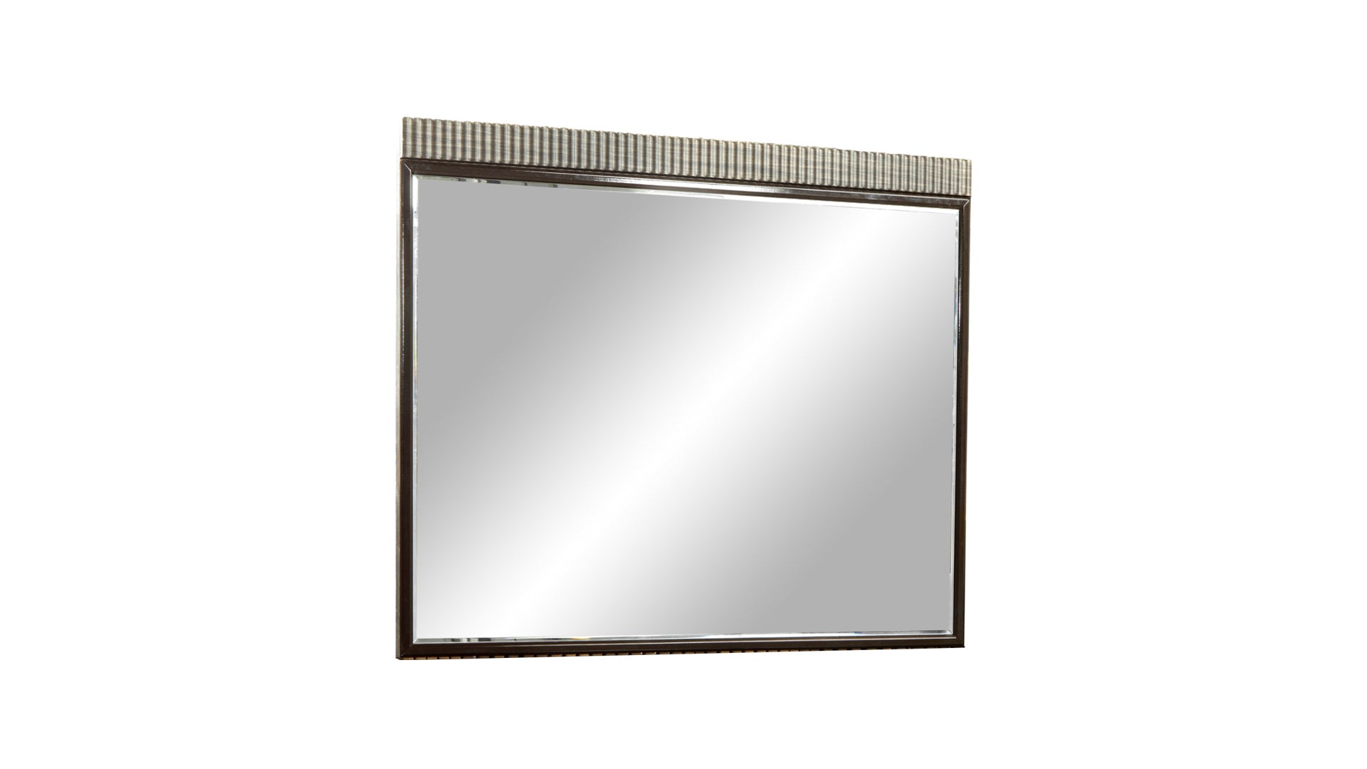 Dunhill Modern Style Mirror Made with Wood in Brown