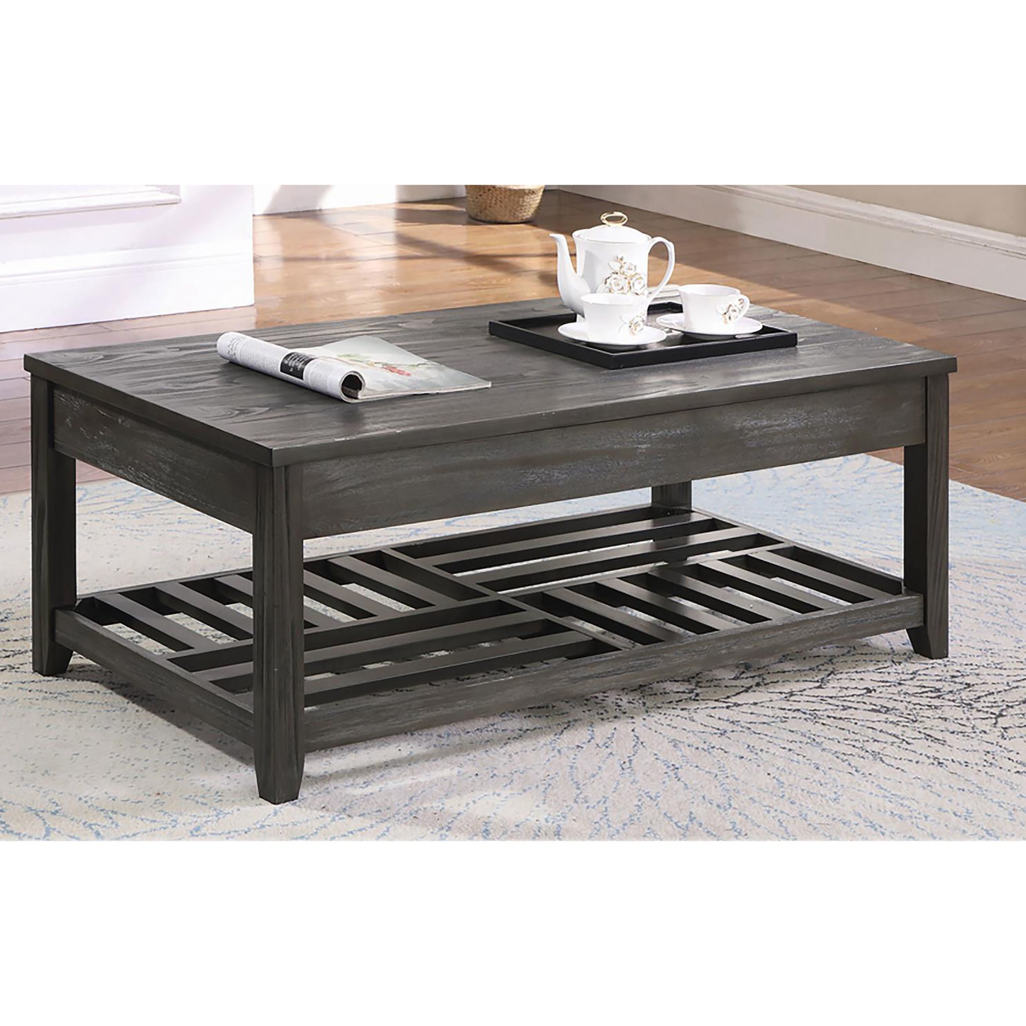 Grey Lift-top Coffee Table