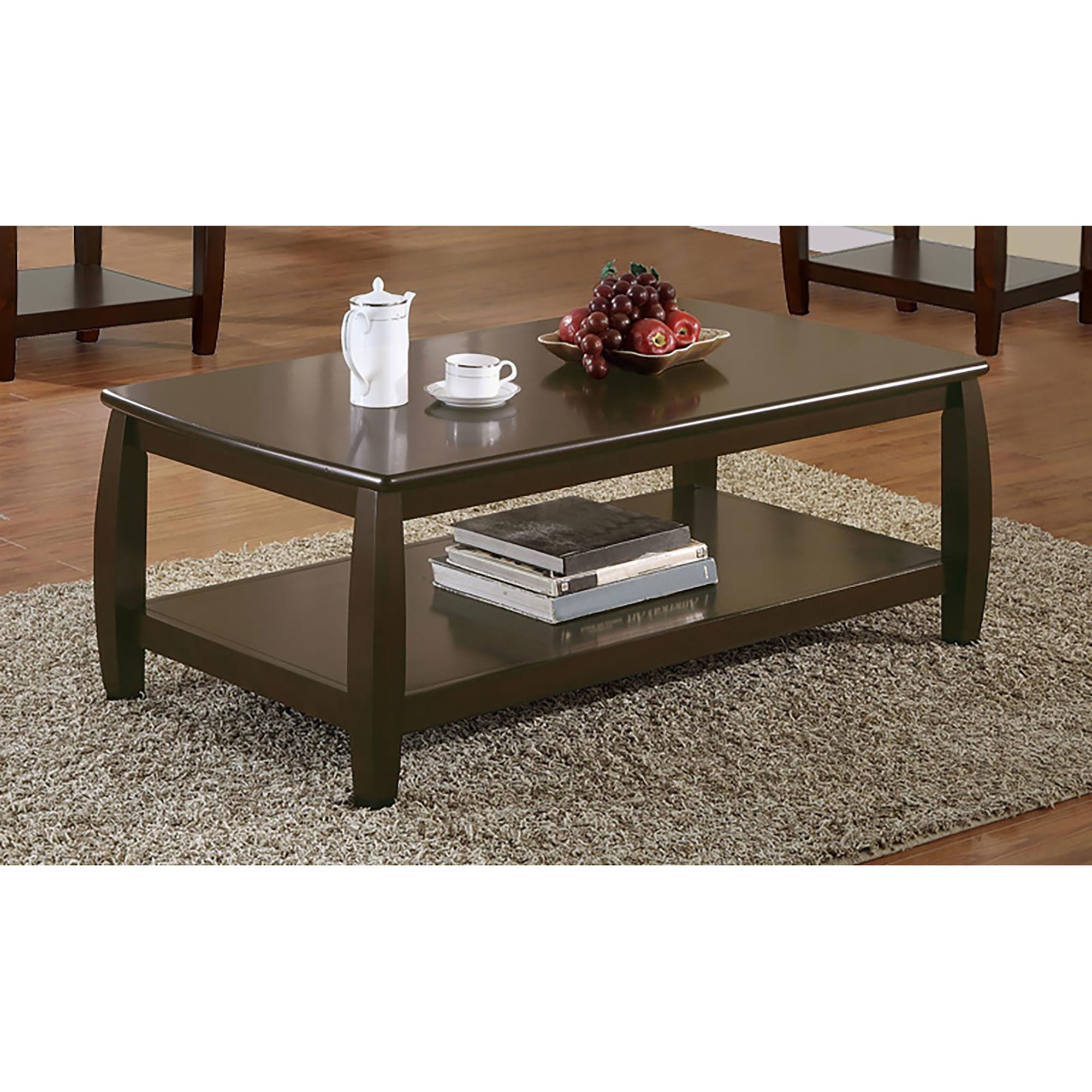 Cappuccino Rectangular Coffee Table