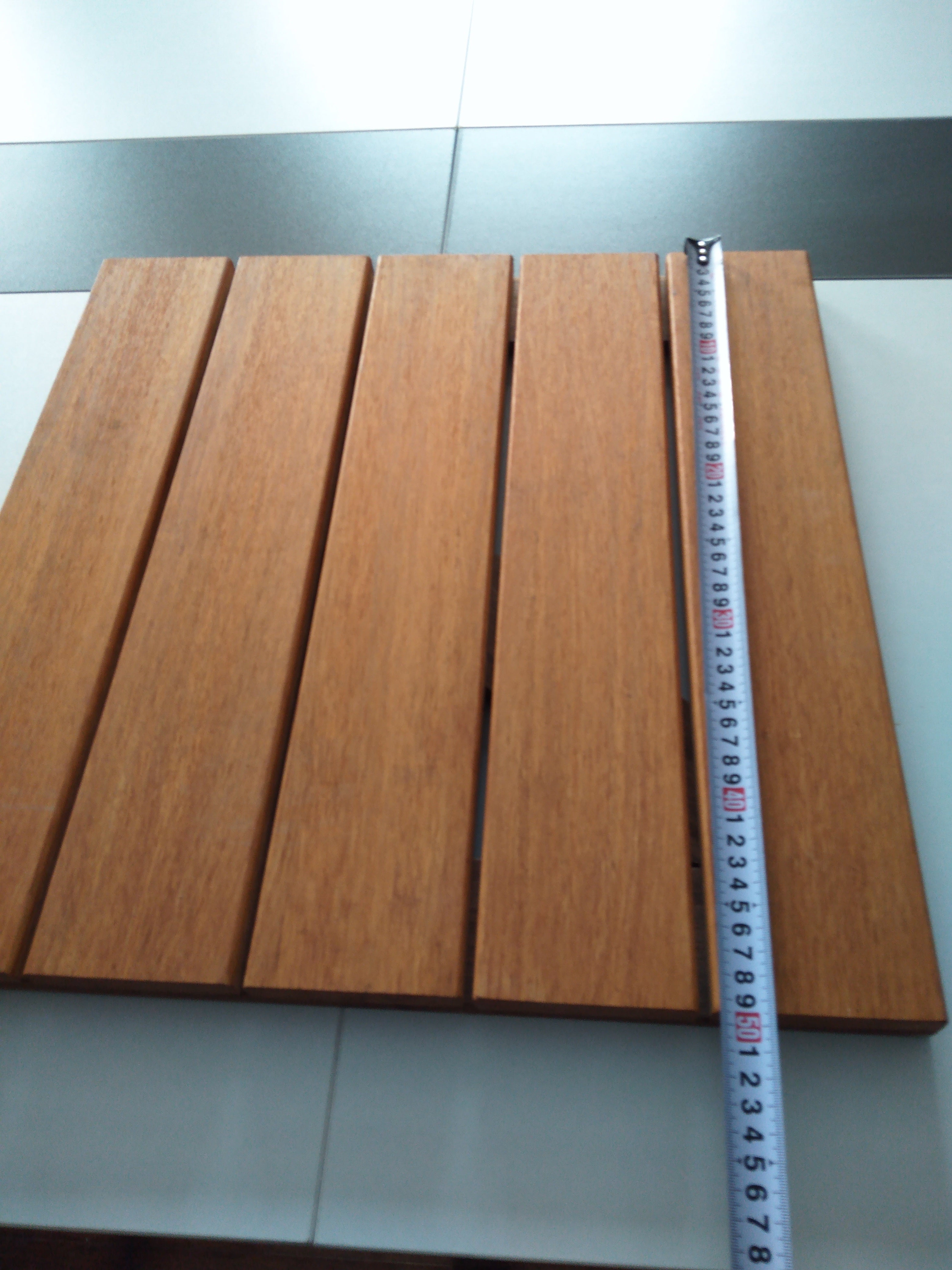 Outdoor bamboo square parquet 500S