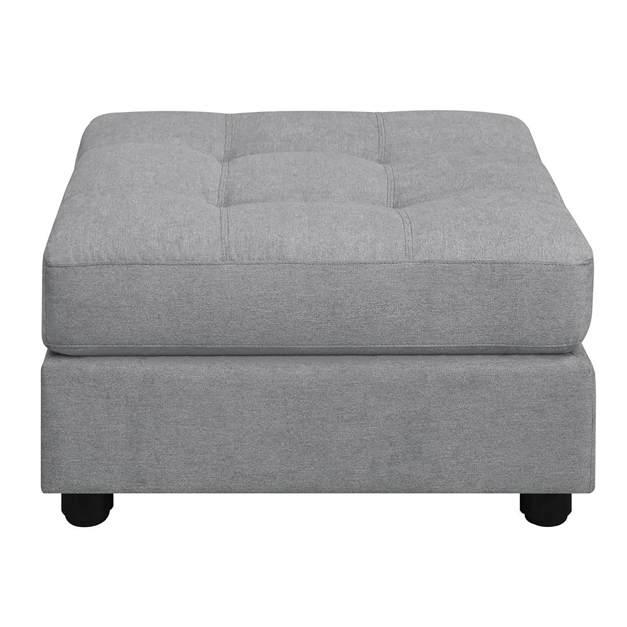 Claude Dove Tufted Ottoman