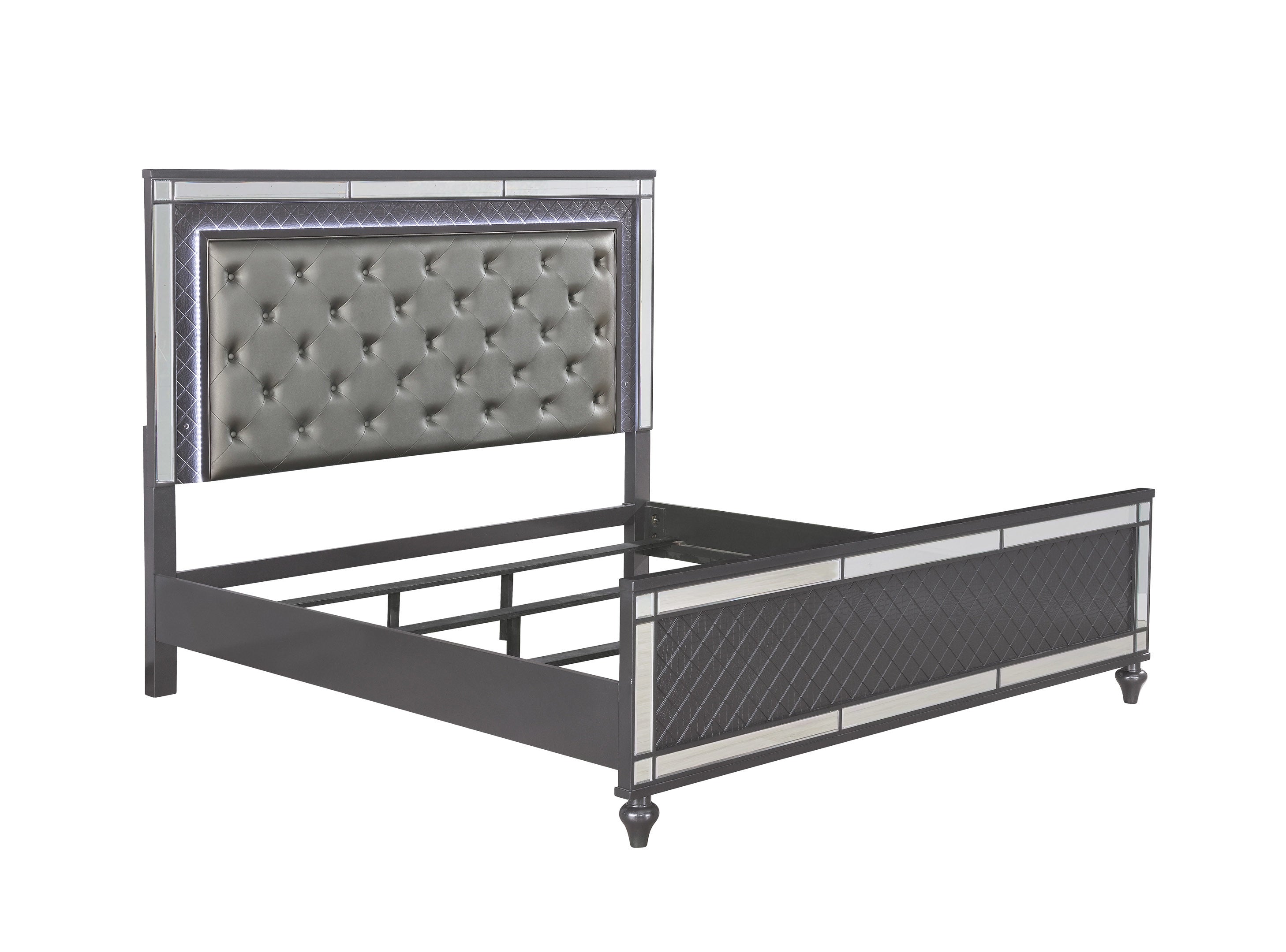 Refino - Queen Footboard - Gray