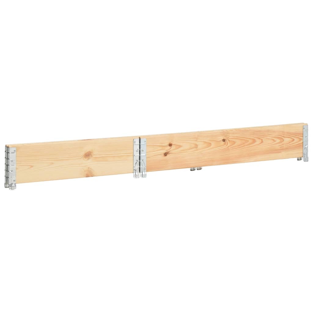 Pallet Collar 31.5"x47.2" Solid Pine Wood