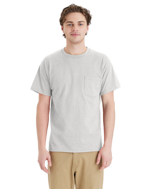 Hanes 5290P Unisex Essential Pocket T-Shirt