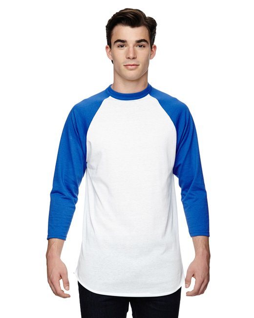 Augusta Sportswear AG4420 Adult 3/4-Sleeve Baseball Jersey