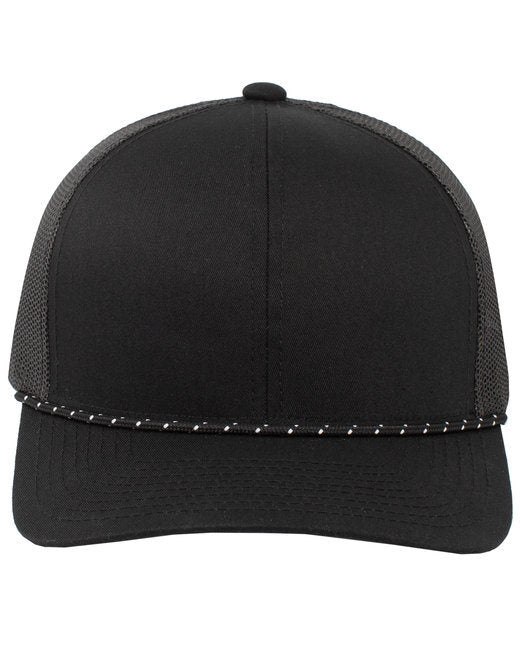 Pacific Headwear 104BR Trucker Snapback Braid Cap