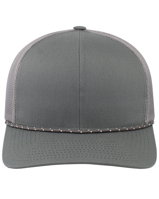 Pacific Headwear 104BR Trucker Snapback Braid Cap