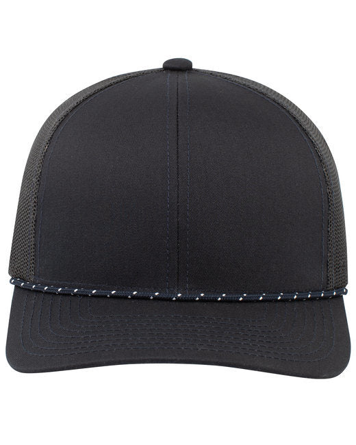 Pacific Headwear 104BR Trucker Snapback Braid Cap