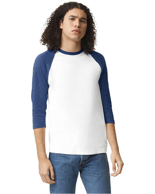 American Apparel 2003CVC Unisex CVC Raglan T-Shirt