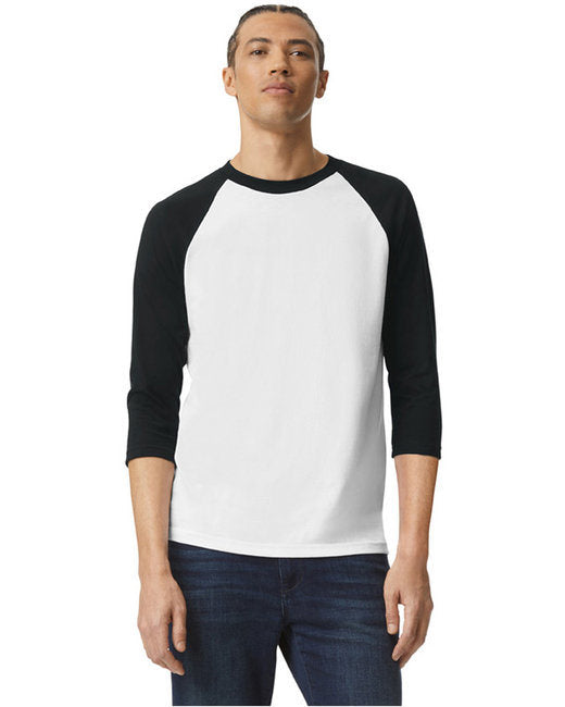 American Apparel 2003CVC Unisex CVC Raglan T-Shirt