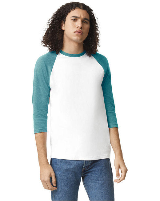 American Apparel 2003CVC Unisex CVC Raglan T-Shirt