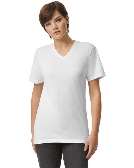 American Apparel 2006CVC Unisex CVC V-Neck T-Shirt