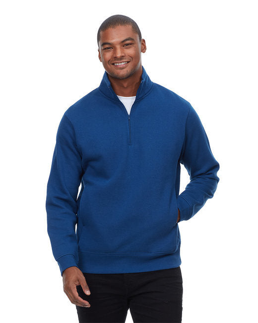 Threadfast Apparel 320Q Unisex Ultimate Fleece Quarter-Zip Sweatshirt