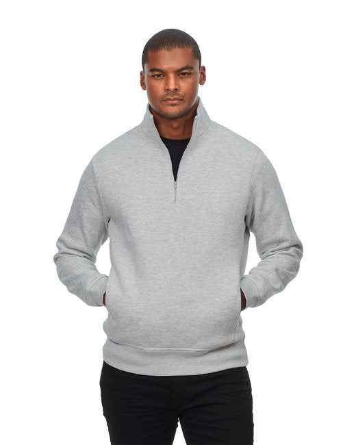 Threadfast Apparel 320Q Unisex Ultimate Fleece Quarter-Zip Sweatshirt