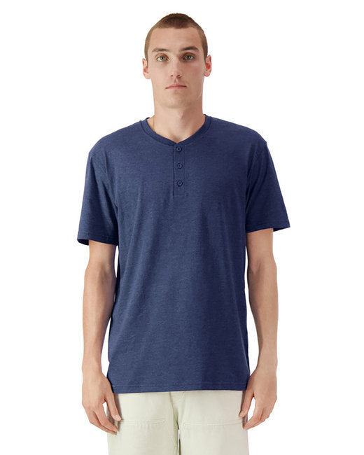 American Apparel 2004CVC Unisex CVC Henley T-Shirt