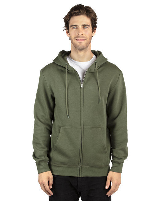 Threadfast Apparel 320Z Unisex Ultimate Fleece Full-Zip Hooded Sweatshirt