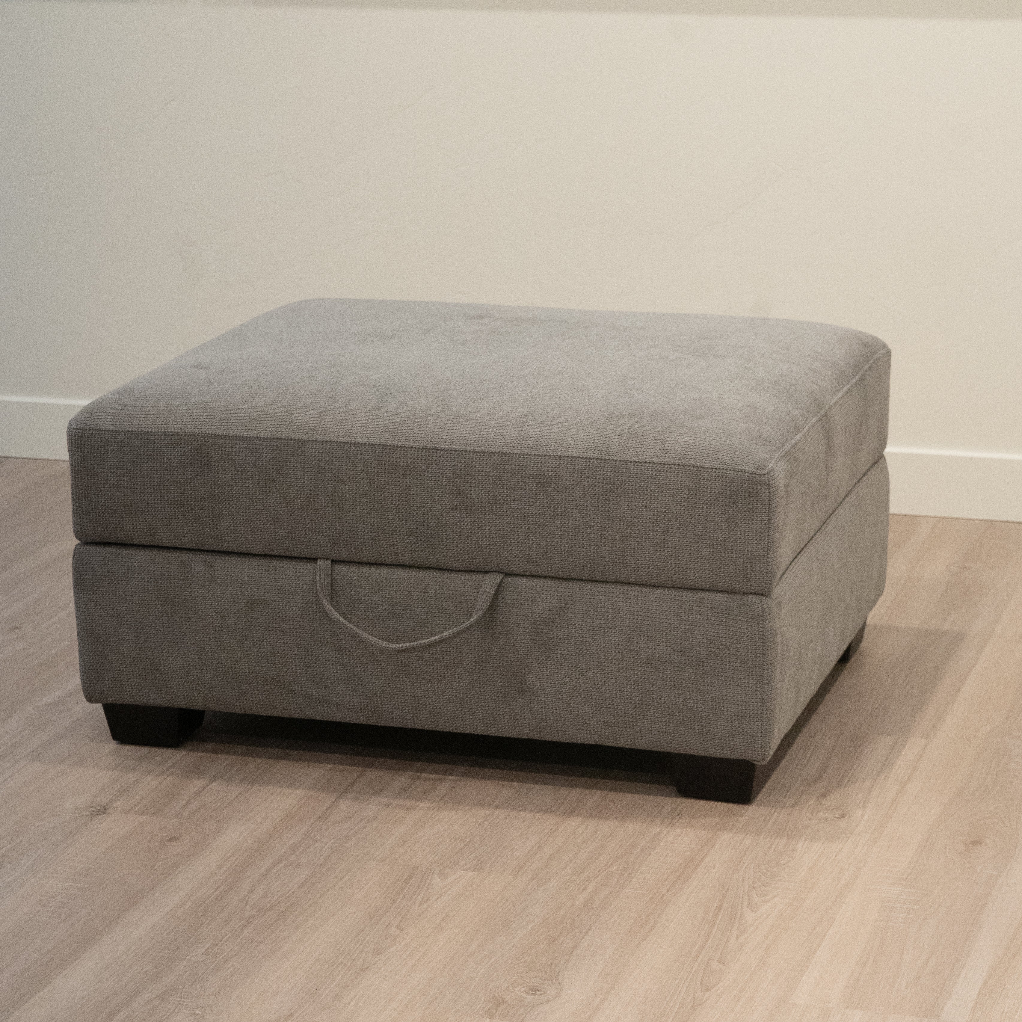 Scottsdale Grey Storage Ottoman