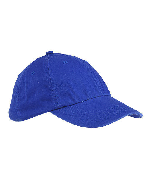 Big Accessories BX005 6-Panel Washed Twill Low-Profile Cap