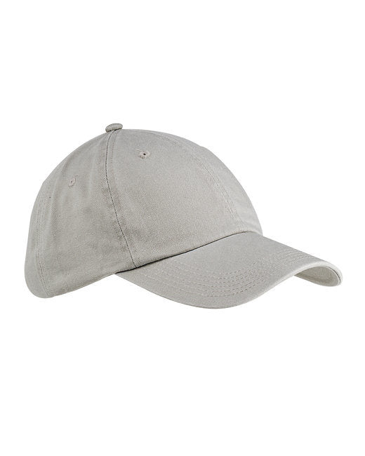 Big Accessories BX005 6-Panel Washed Twill Low-Profile Cap