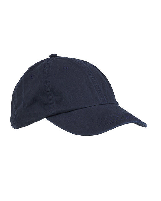 Big Accessories BX005 6-Panel Washed Twill Low-Profile Cap