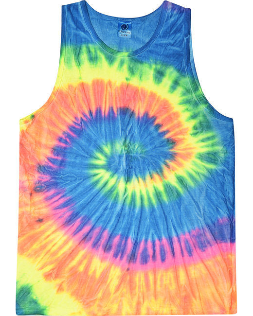 Tie-Dye CD3500 Adult 5.4 oz. 100% Cotton Tank Top