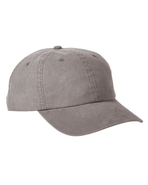 Big Accessories BA610 Heavy Washed Canvas Cap