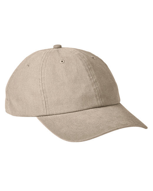 Big Accessories BA610 Heavy Washed Canvas Cap