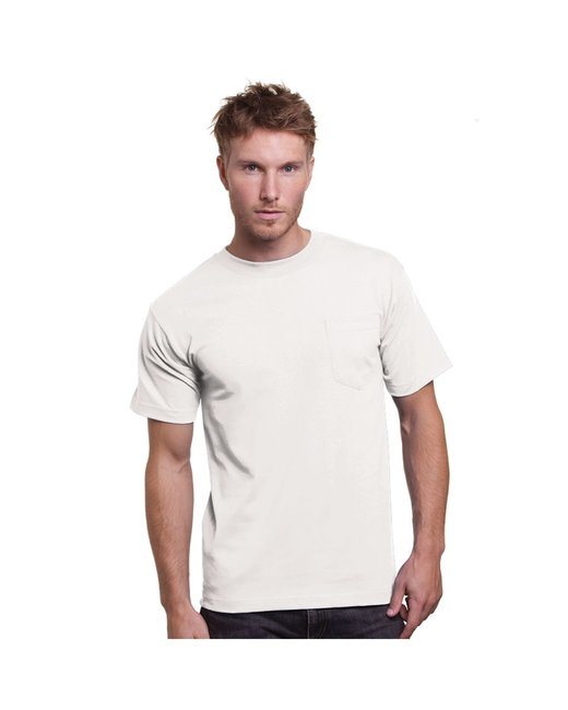 Bayside BA3015 Unisex Union-Made 6.1 oz.Cotton Pocket T-Shirt