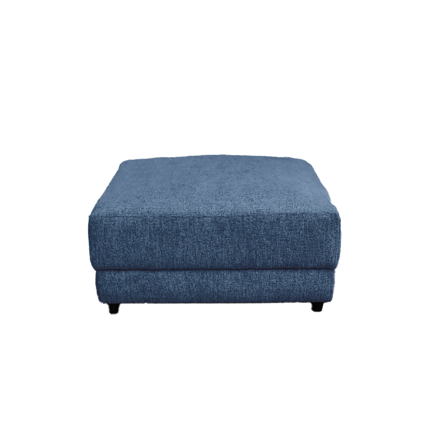 Summit Navy Ottoman