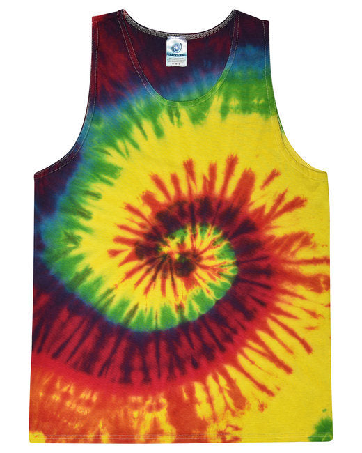 Tie-Dye CD3500 Adult 5.4 oz. 100% Cotton Tank Top