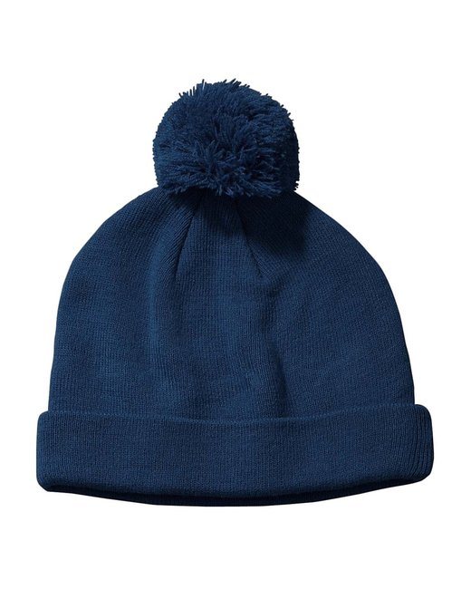 Big Accessories BX028 Knit Pom Beanie