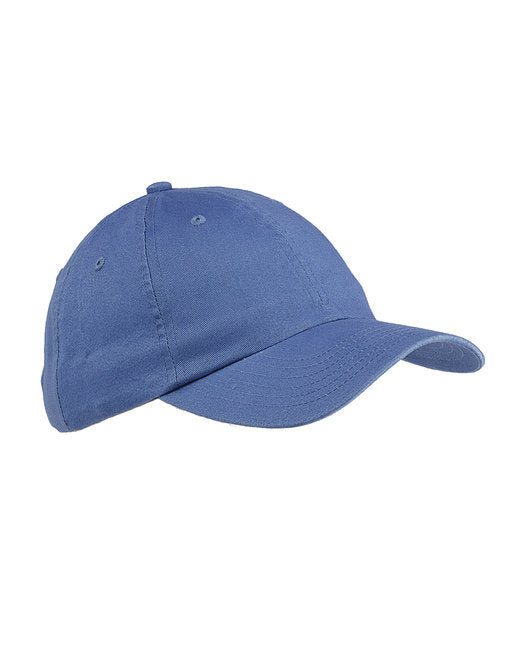 Big Accessories BX001 6-Panel Brushed Twill Unstructured Cap