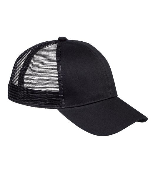 Big Accessories BX019 6-Panel Structured Trucker Cap