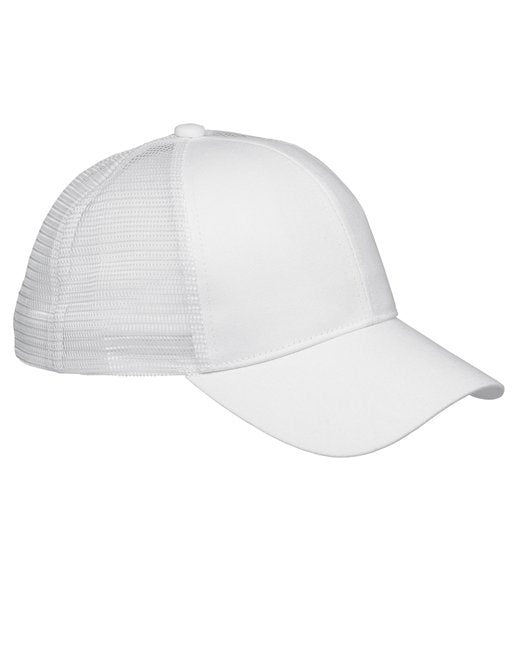 Big Accessories BX019 6-Panel Structured Trucker Cap