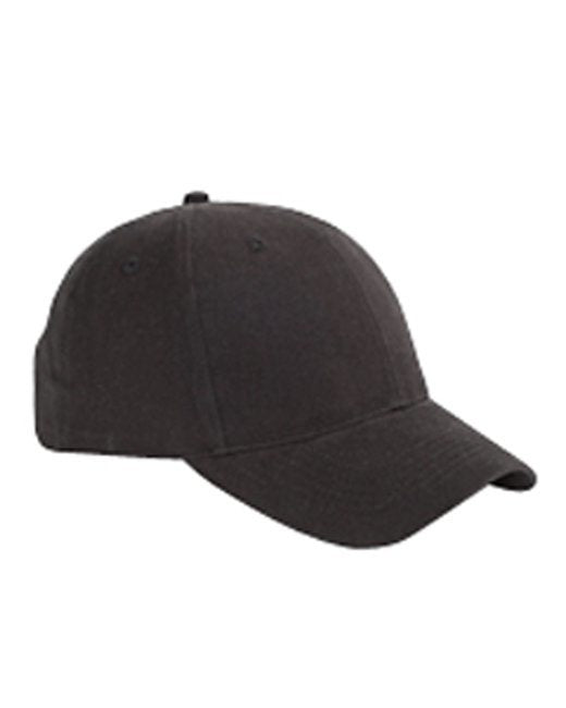 Big Accessories BX002 6-Panel Brushed Twill Structured Cap