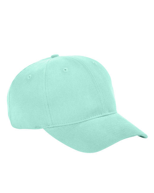 Big Accessories BX002 6-Panel Brushed Twill Structured Cap