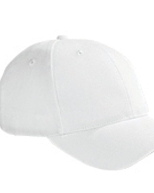 Big Accessories BX002 6-Panel Brushed Twill Structured Cap