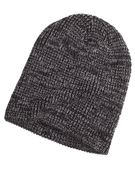 Big Accessories BA524 Ribbed Marled Beanie